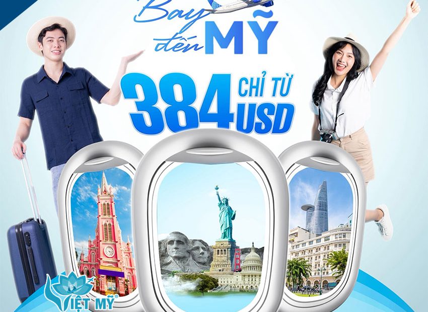 Bay đến Mỹ giá chỉ từ 384 USD hãng United - Cơ hội chốt vé tốt đầu năm 2026