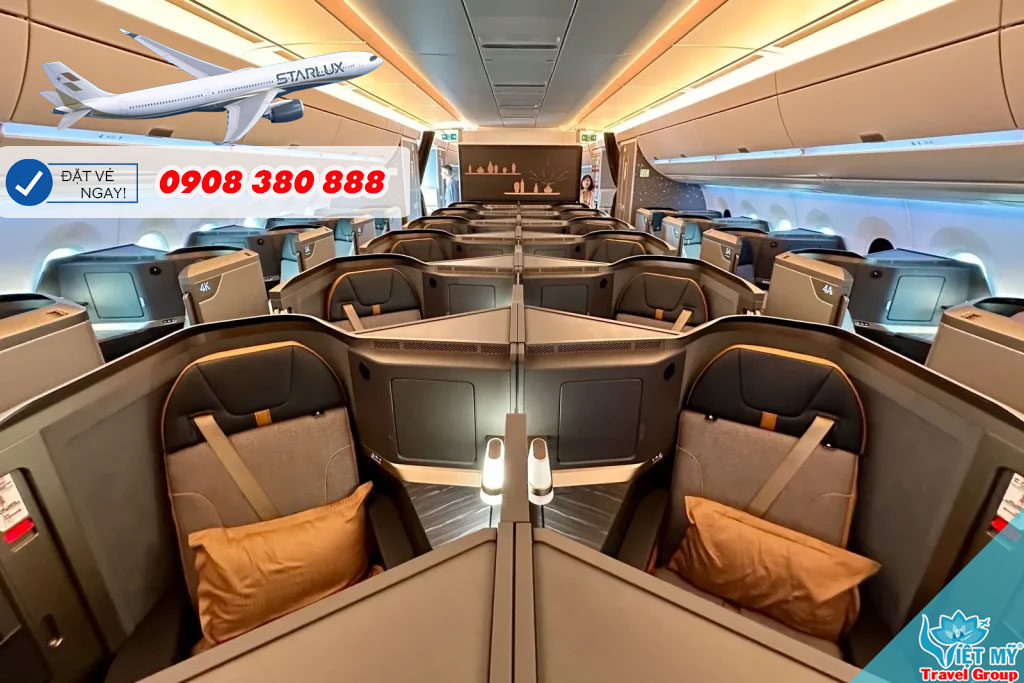 Bay TP. Hồ Chí Minh – Đài Bắc cùng STARLUX Airlines với giá ưu đãi
