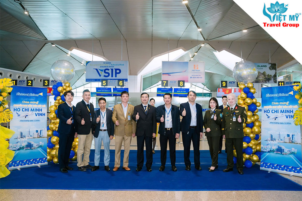 Đường bay TP. Hồ Chí Minh – Vinh chính thức được Vietravel Airlines khai thác