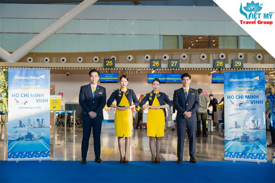 Đường bay TP. Hồ Chí Minh – Vinh chính thức được Vietravel Airlines khai thác