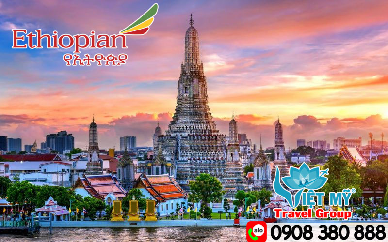 Bay Thái Lan tiết kiệm với Ethiopian Airlines từ Hà Nội