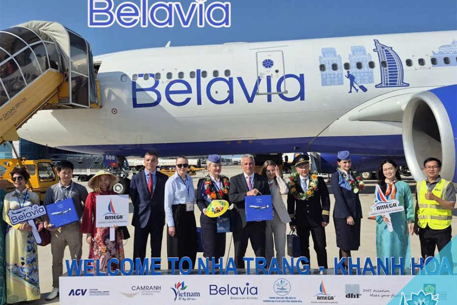Hãng Belavia Belarusian Airlines mở đường bay thẳng Minsk - Cam Ranh