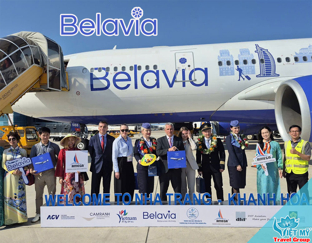 Hãng Belavia Belarusian Airlines mở đường bay thẳng Minsk - Cam Ranh