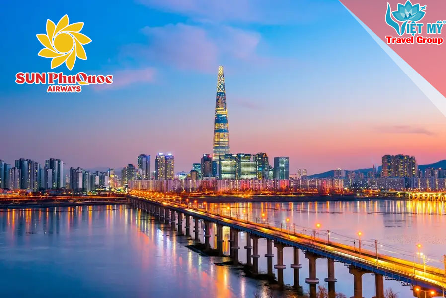 Bay Phú Quốc đi Seoul tiết kiệm hơn với combo ưu đãi hấp dẫn