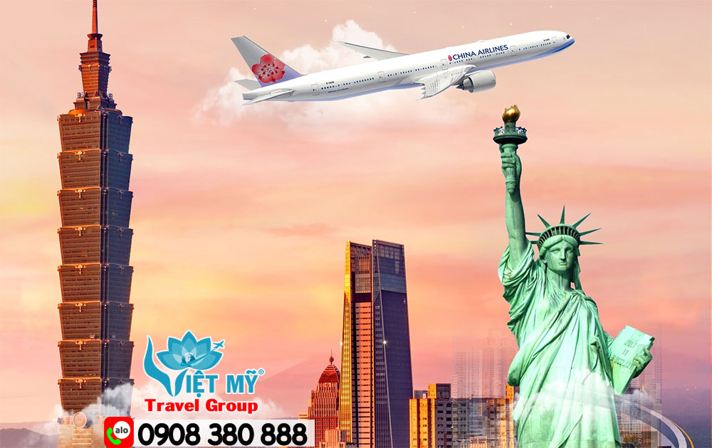 Bay Mỹ & Canada nhẹ chi phí hơn với ưu đãi từ China Airlines