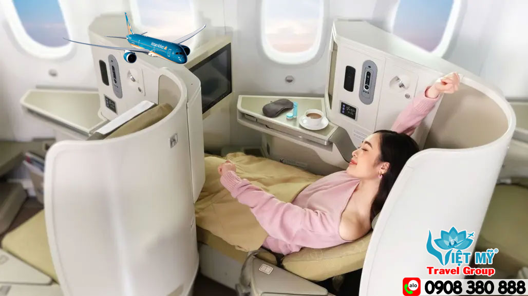 Vé hạng thương gia Vietnam Airlines – Lựa chọn cho hành trình trọn vẹn