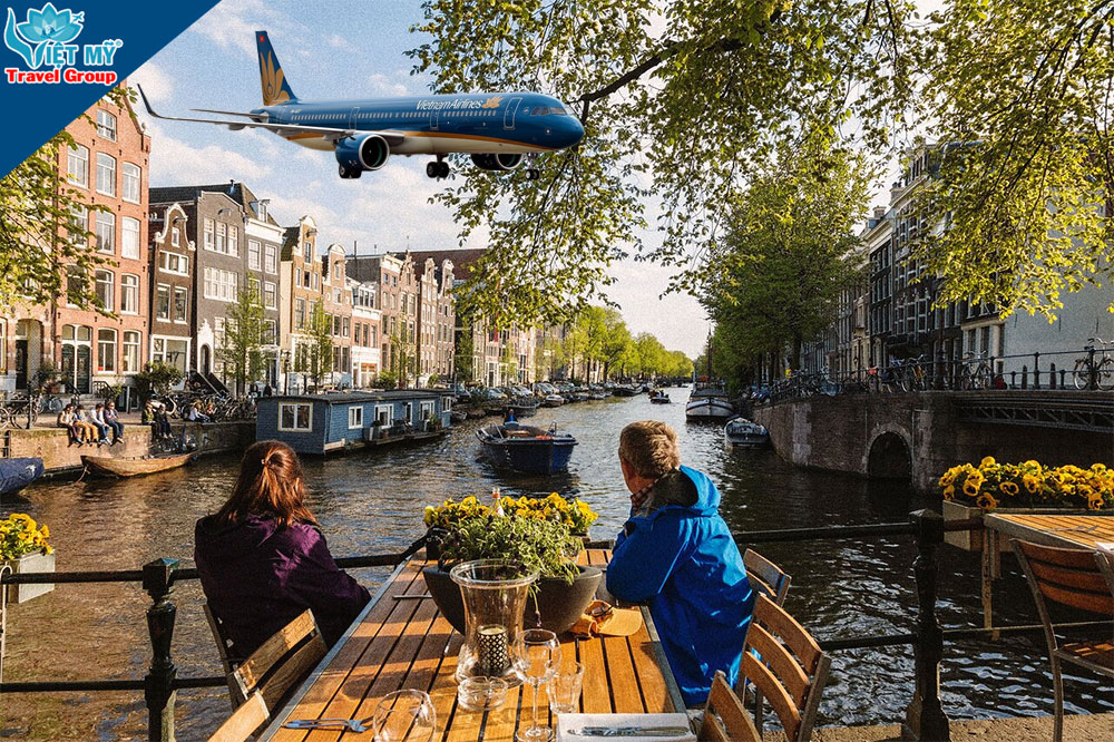 Bay châu Âu dễ dàng với vé Hà Nội – Amsterdam từ 23.799.000 VNĐ