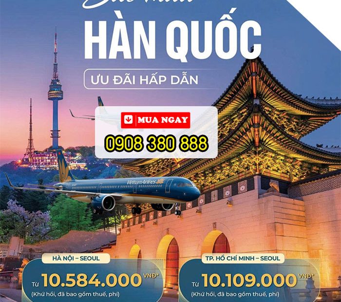 Sắc màu Hàn Quốc - Ưu đãi hấp dẫn đi Seoul cùng Vietnam Airlines