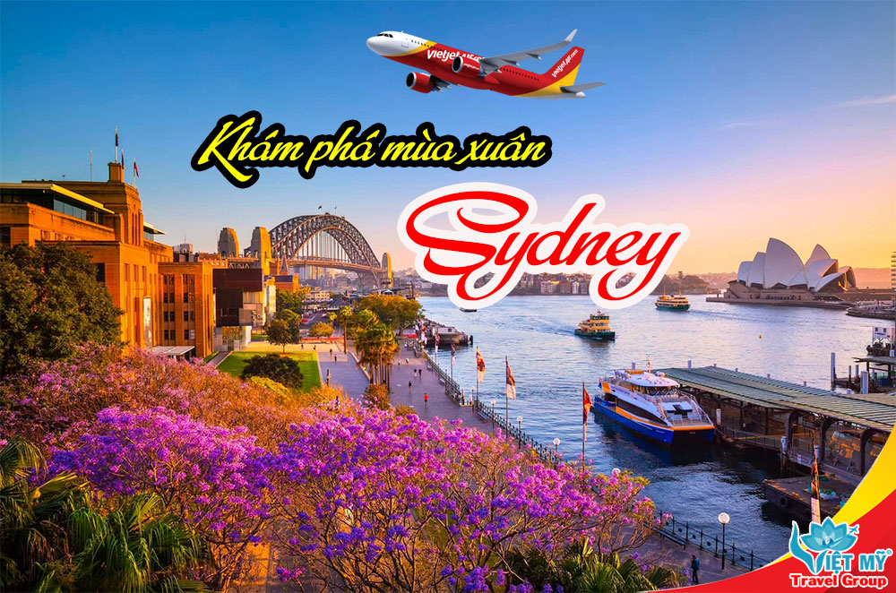 Mùa xuân Sydney nước Úc có gì? Khám phá ngay cùng Vietjet Air!