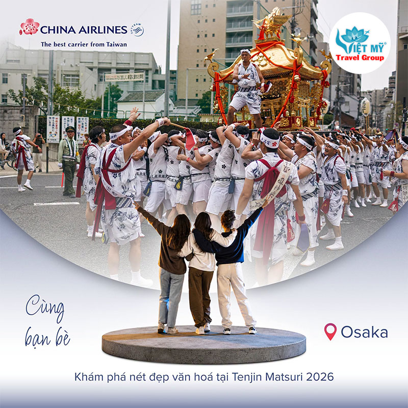 Lưu giữ mùa hè Nhật Bản cùng China Airlines – Hành trình ngập tràn trải nghiệm đáng nhớ