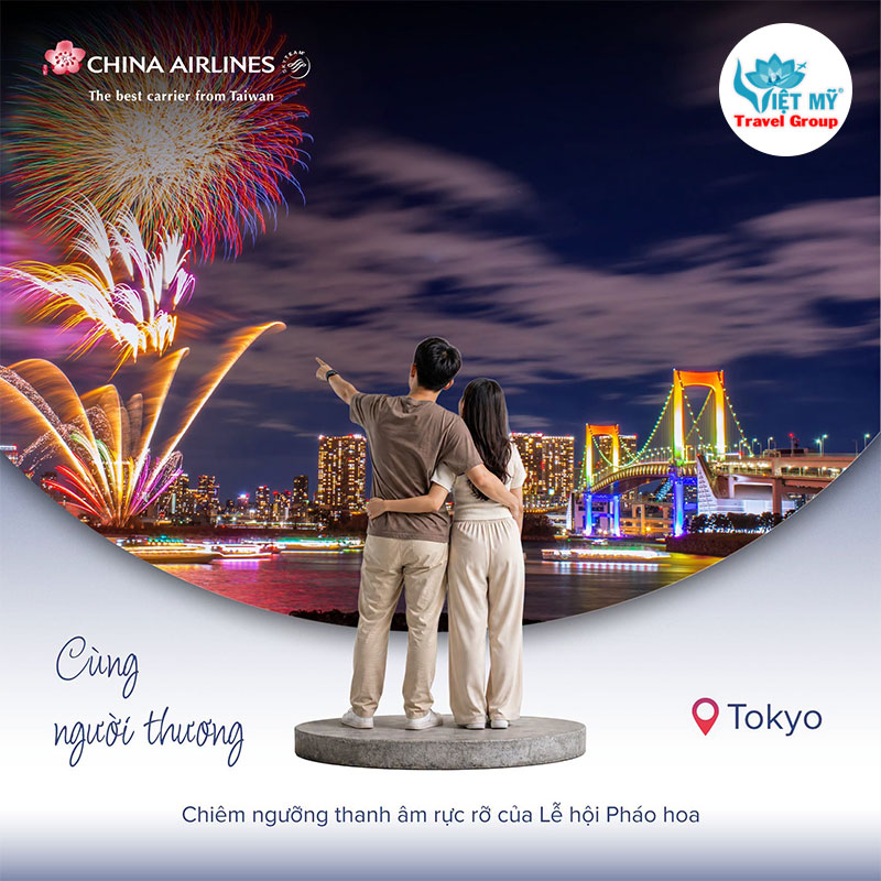 Lưu giữ mùa hè Nhật Bản cùng China Airlines – Hành trình ngập tràn trải nghiệm đáng nhớ