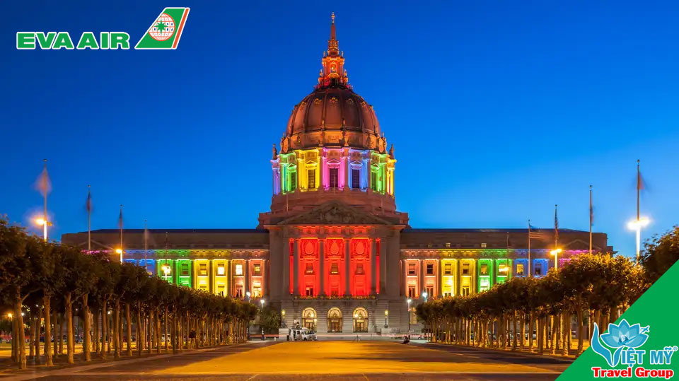 Bay Mỹ dễ dàng cùng EVA Air – Khám phá Los Angeles và San Francisco