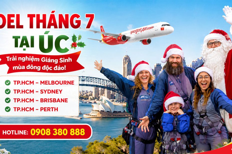 Noel tháng 7 tại Úc- Trải nghiệm Giáng Sinh giữa mùa đông cùng Vietjet Air
