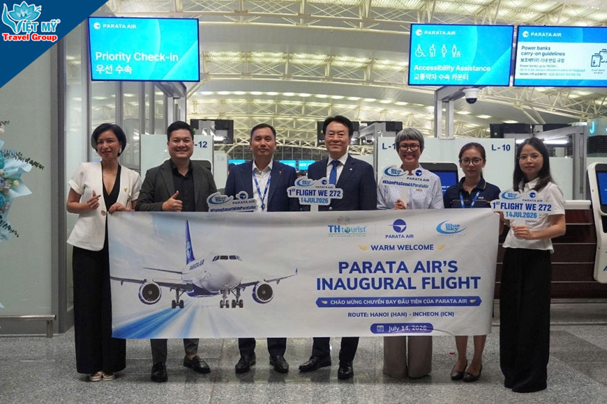 Parata Air chính thức khai thác đường bay Incheon - Hà Nội