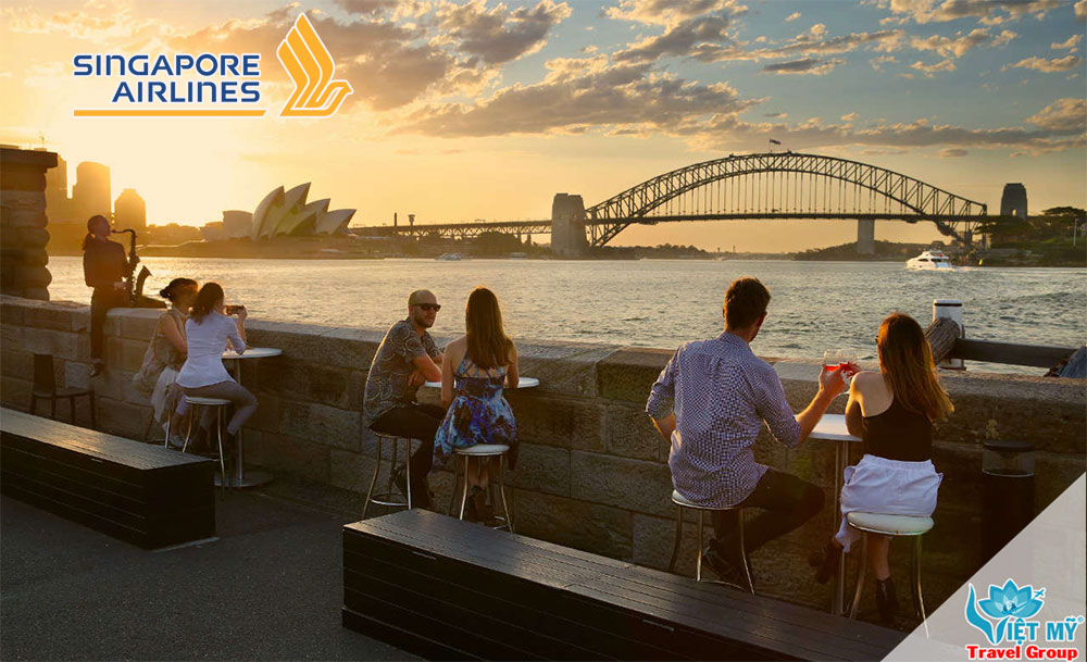 Ưu đãi vé Singapore Airlines: Hà Nội – Sydney, Melbourne từ 686 USD