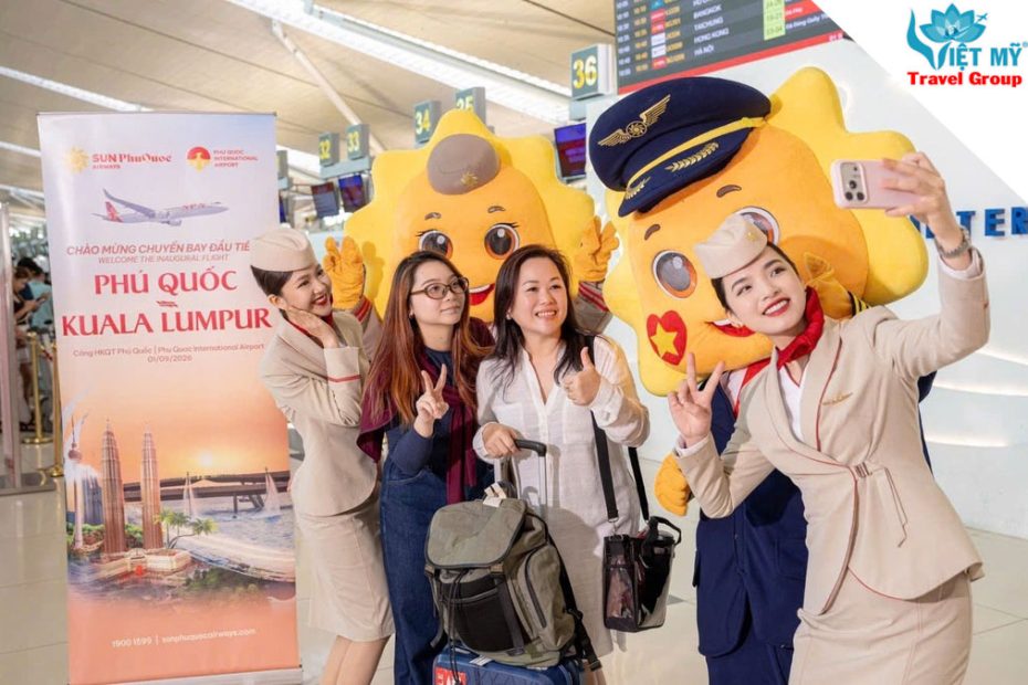 Sun PhuQuoc Airways khai trương đường bay thẳng Kuala Lumpur - Phú Quốc