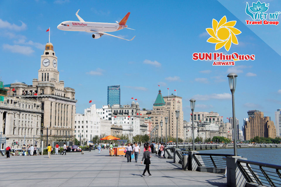 Sun PhuQuoc Airways mở đường bay TP.HCM – Thượng Hải từ 15/10/2026