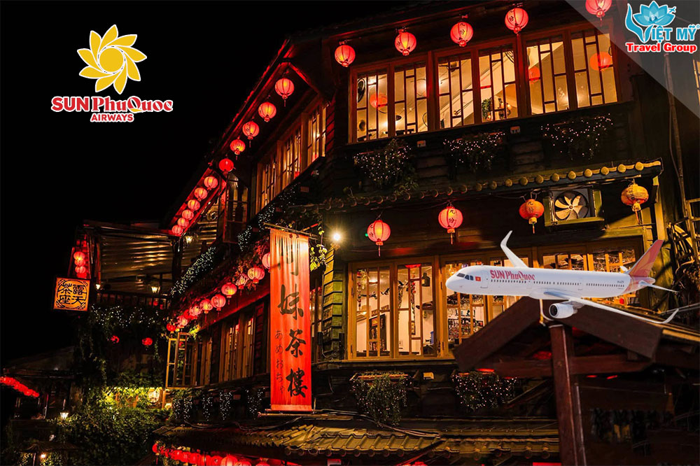 Bay thẳng Phú Quốc – Đài Bắc từ 1.536.000 VNĐ/chiều cùng Sun PhuQuoc Airways